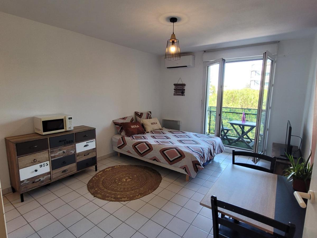 Charmant Studio Vue Sur Les Berges Du Lez Leilighet Montpellier Eksteriør bilde